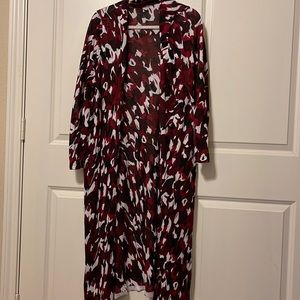 Lane Bryant open front long cardigan. Size 22/24